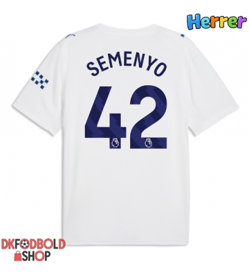 Manchester City Antoine Semenyo #42 Tredje trøje 2026-27 Kort ærmer Manchester City Antoine Semenyo #42 Tredje trøje 2026-27 Kort ærmer